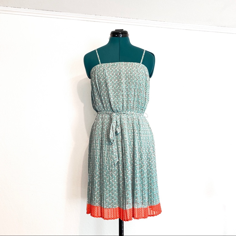 Paul & Joe Sister pleated floral dress XS
